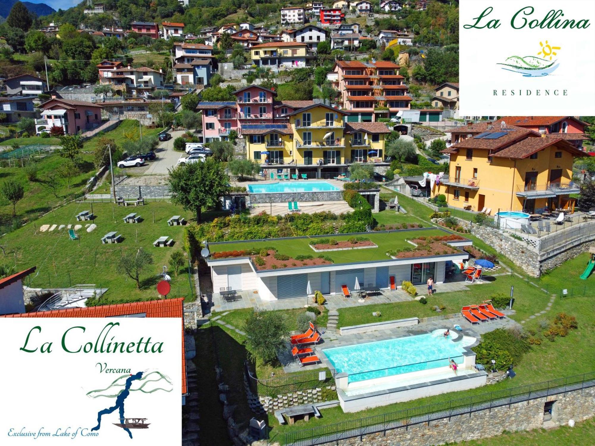 La Collinetta Apartments Vercana Bagian luar foto