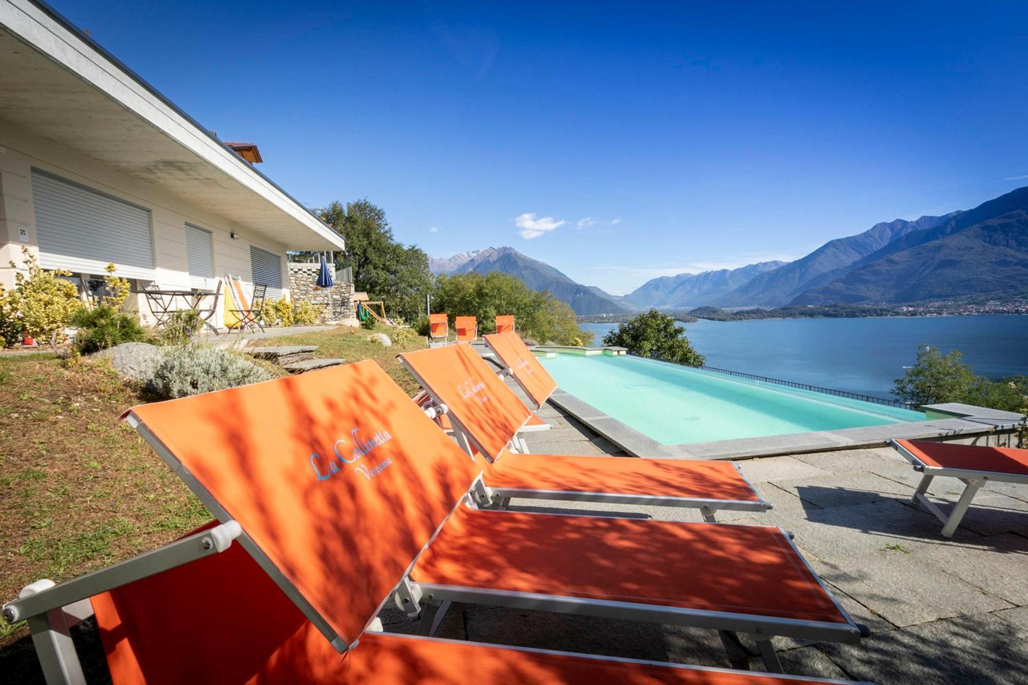 La Collinetta Apartments Vercana Bagian luar foto