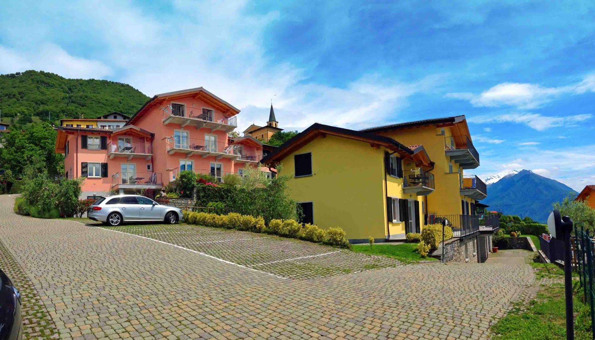 La Collinetta Apartments Vercana Bagian luar foto